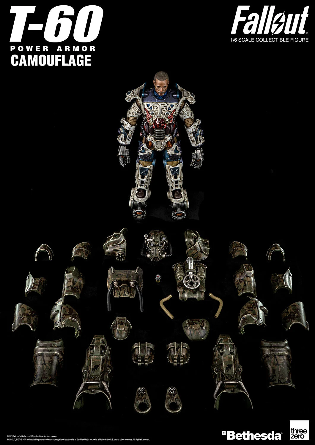 1/6 T-60 迷彩・パワーアーマー」が国内流通で予約案内中